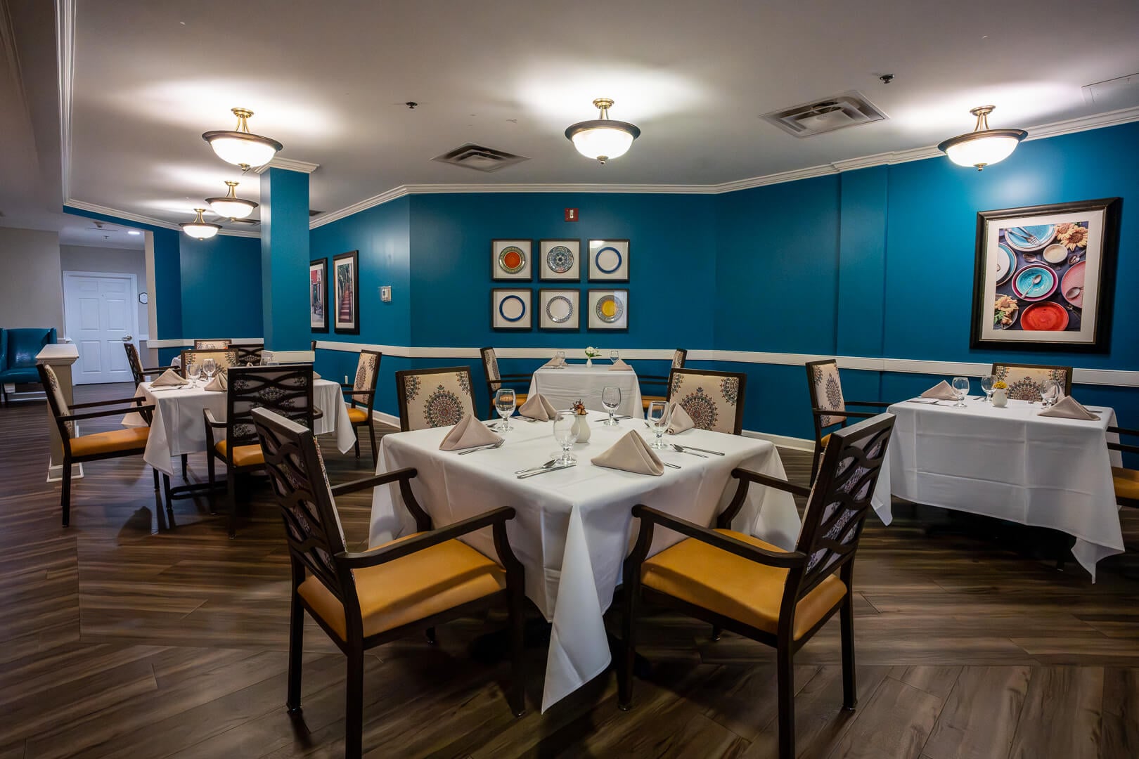 Upscale Dining Room at Assisted Living Huntsville