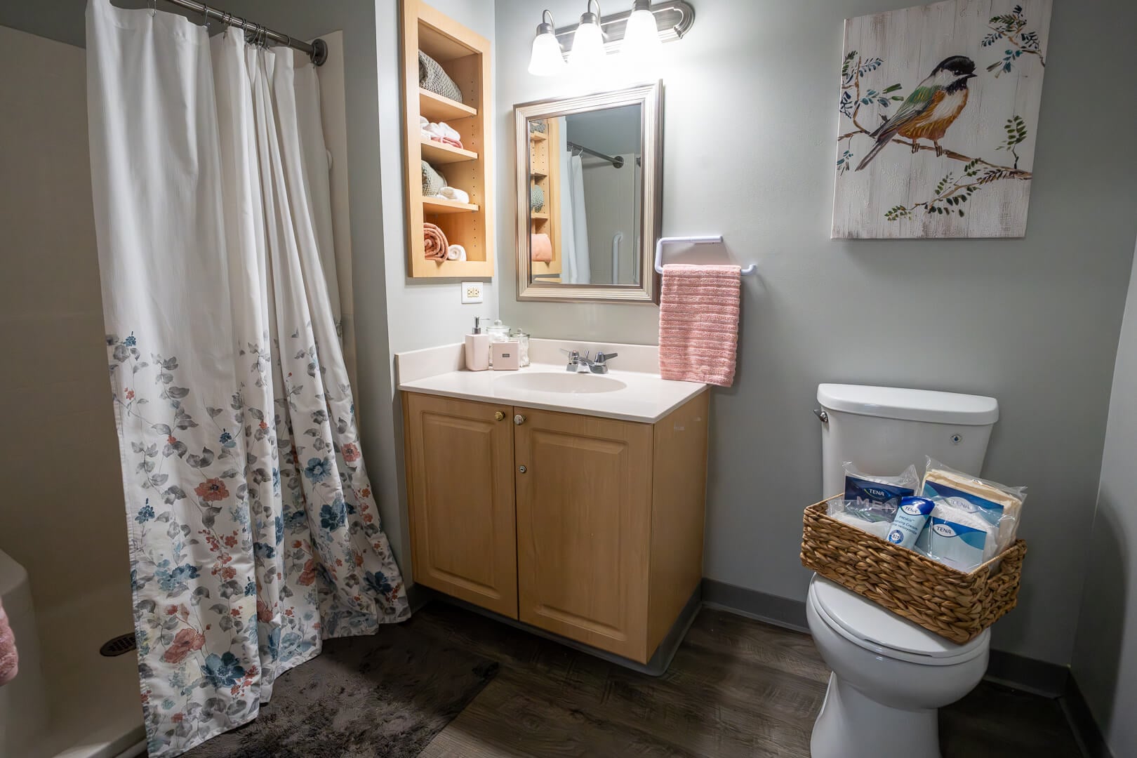 Well-Appointed Accessible Bathroom at Assisted Living Huntsville